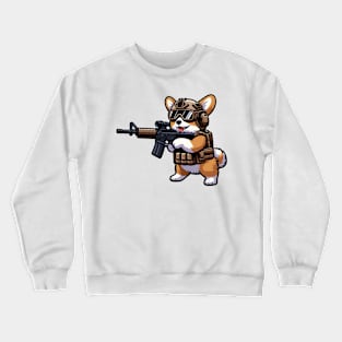 Tactical Corgi Crewneck Sweatshirt